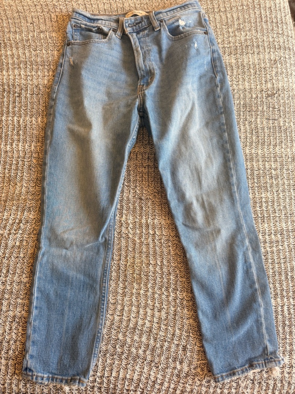 Abercrombie & Fitch Women’s Light Blue Jeans